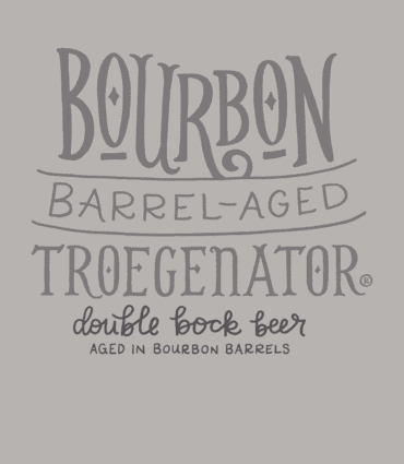 Bourbon Barrel-Aged Troegenator background.