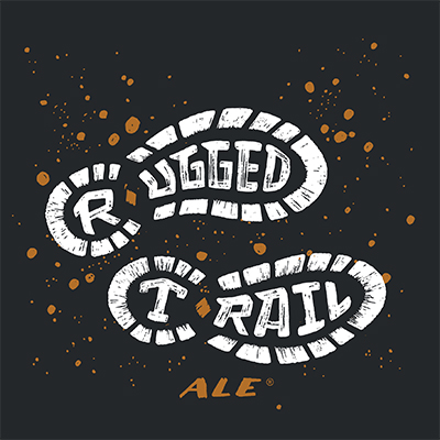 Rugged Trail Nut Brown Ale logo.
