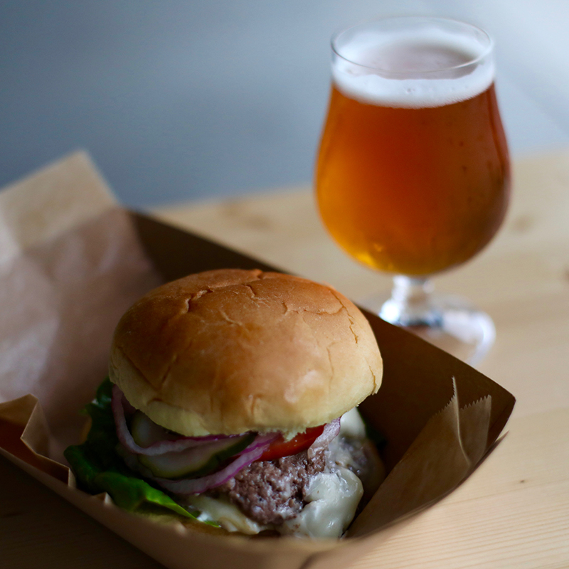 Burgers in the Beer Garden @ Tröegs Brewery