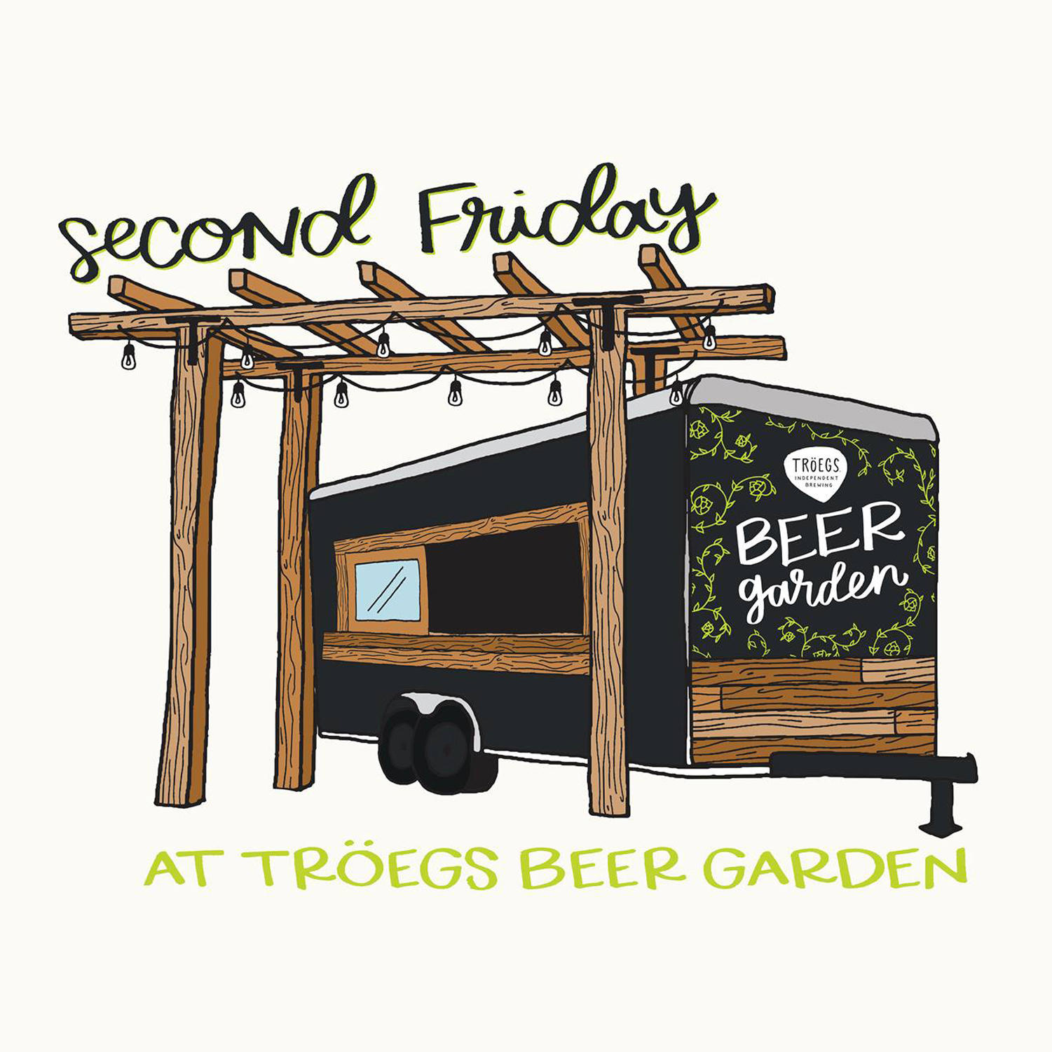 Second Friday in the Beer Garden @ Tröegs Brewery
