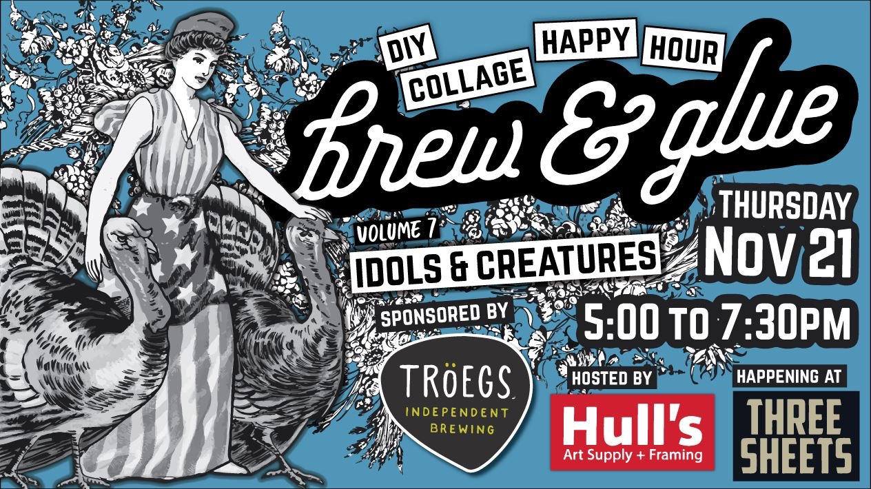 Brew & Glue @ Three Sheets (New Haven)