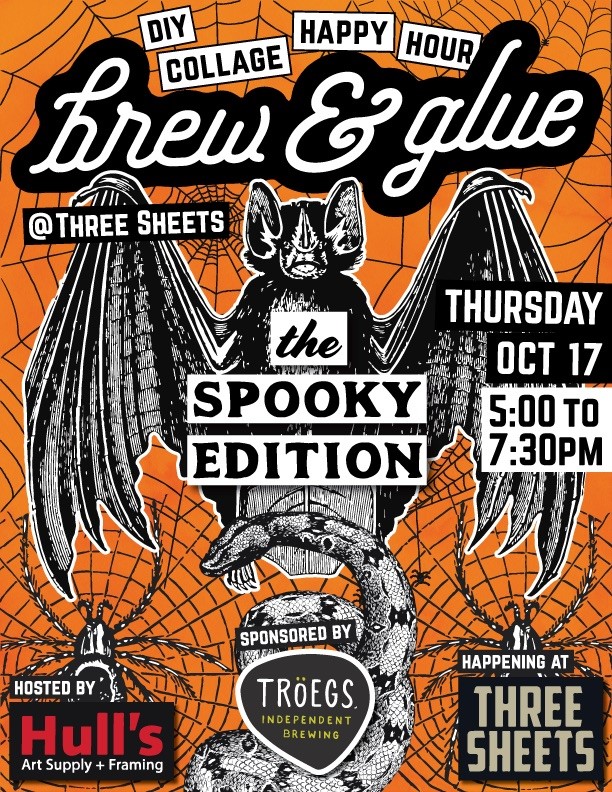 Spooky Brew & Glue @ Three Sheets