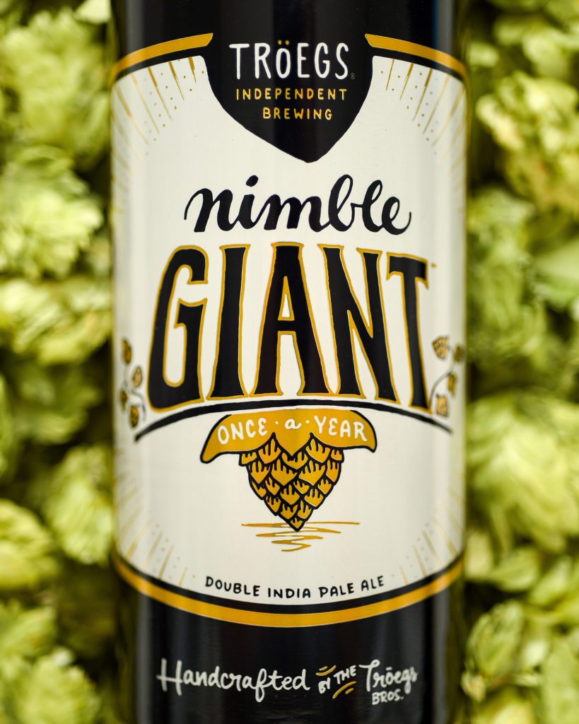 Photography Nimble Giant can & hops Tröegs Independent Brewing