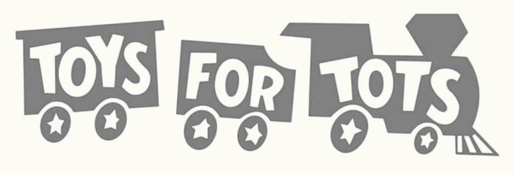 Toys For Tots logo.