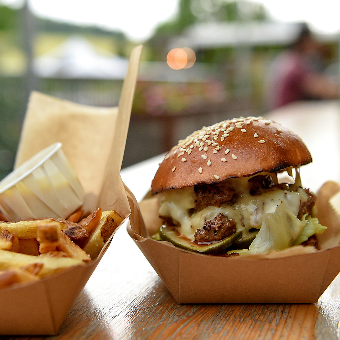Burgers in the Beer Garden @ Tröegs