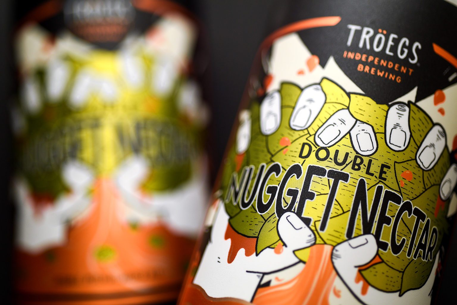 Photography Double Nugget Nectar can closeup Tröegs Independent Brewing