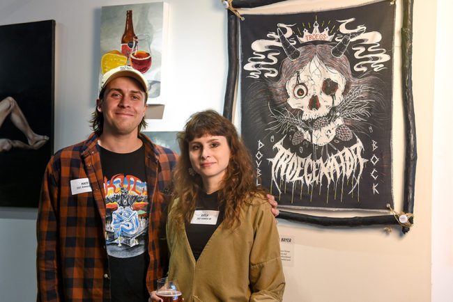 Art of Tröegs - Matthew Young and Kayla Bryer.