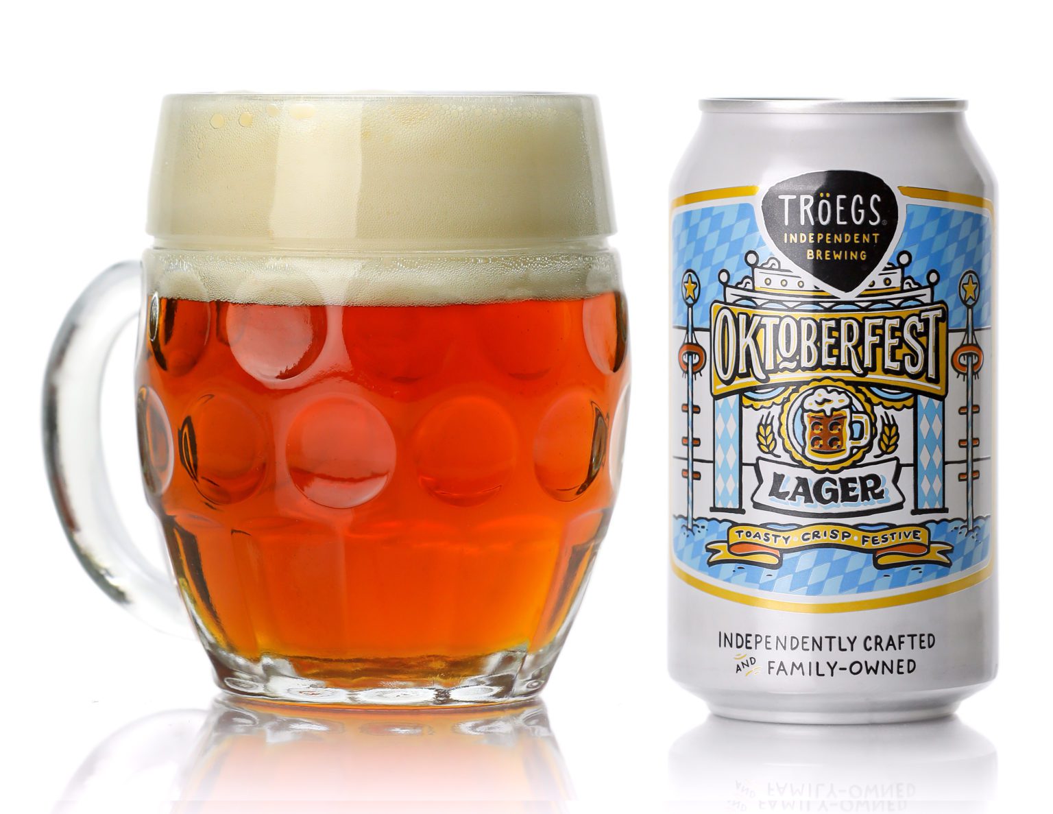 Photography Oktoberfest Lager Can & Glass Photo Tröegs Independent