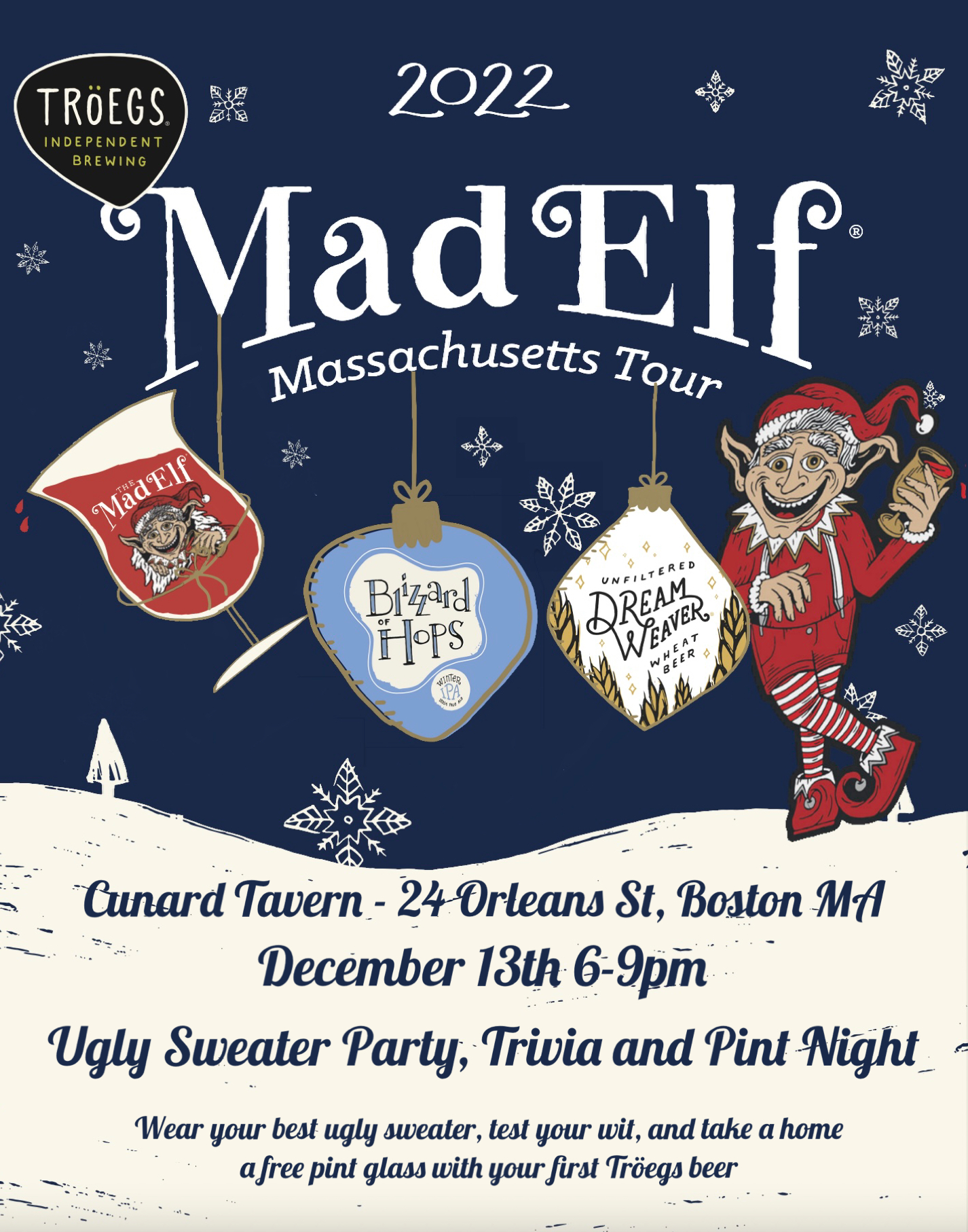 Mad Elf Tour @ Cunard Tavern