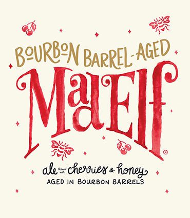 Bourbon Barrel-Aged Mad Elf logo.