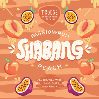 Peach Passionfruit Shabang logo.