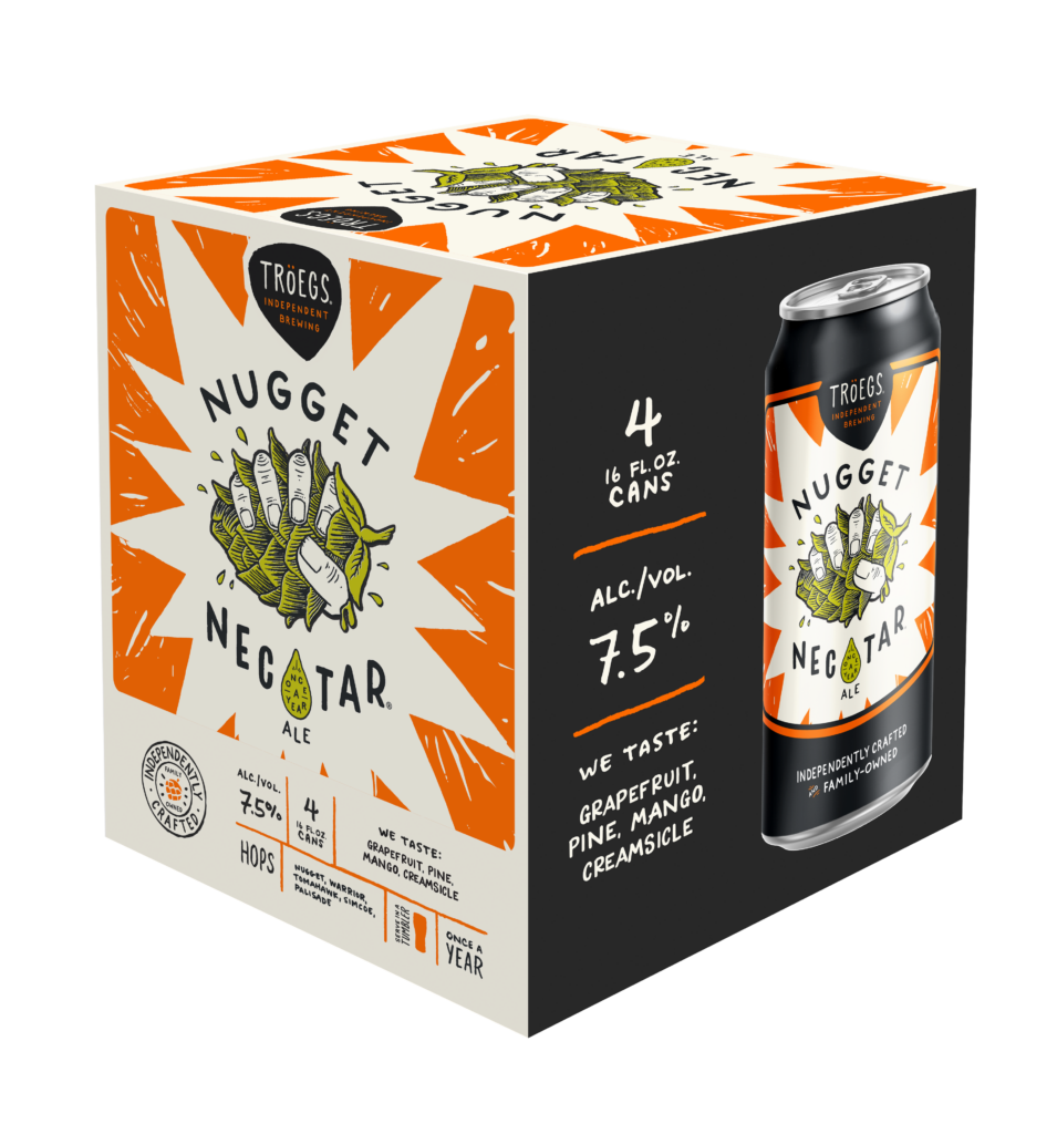 Nugget Nectar 4pack Can Tröegs Independent Brewing