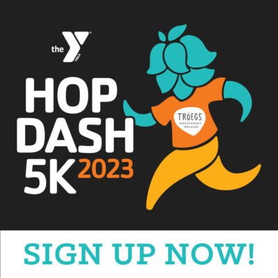 Hop Dash 5K 2023 logo.