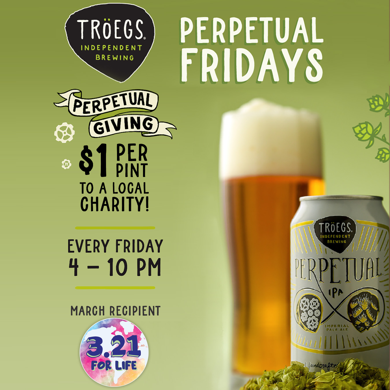 Perpetual Fridays @ Tröegs Brewery