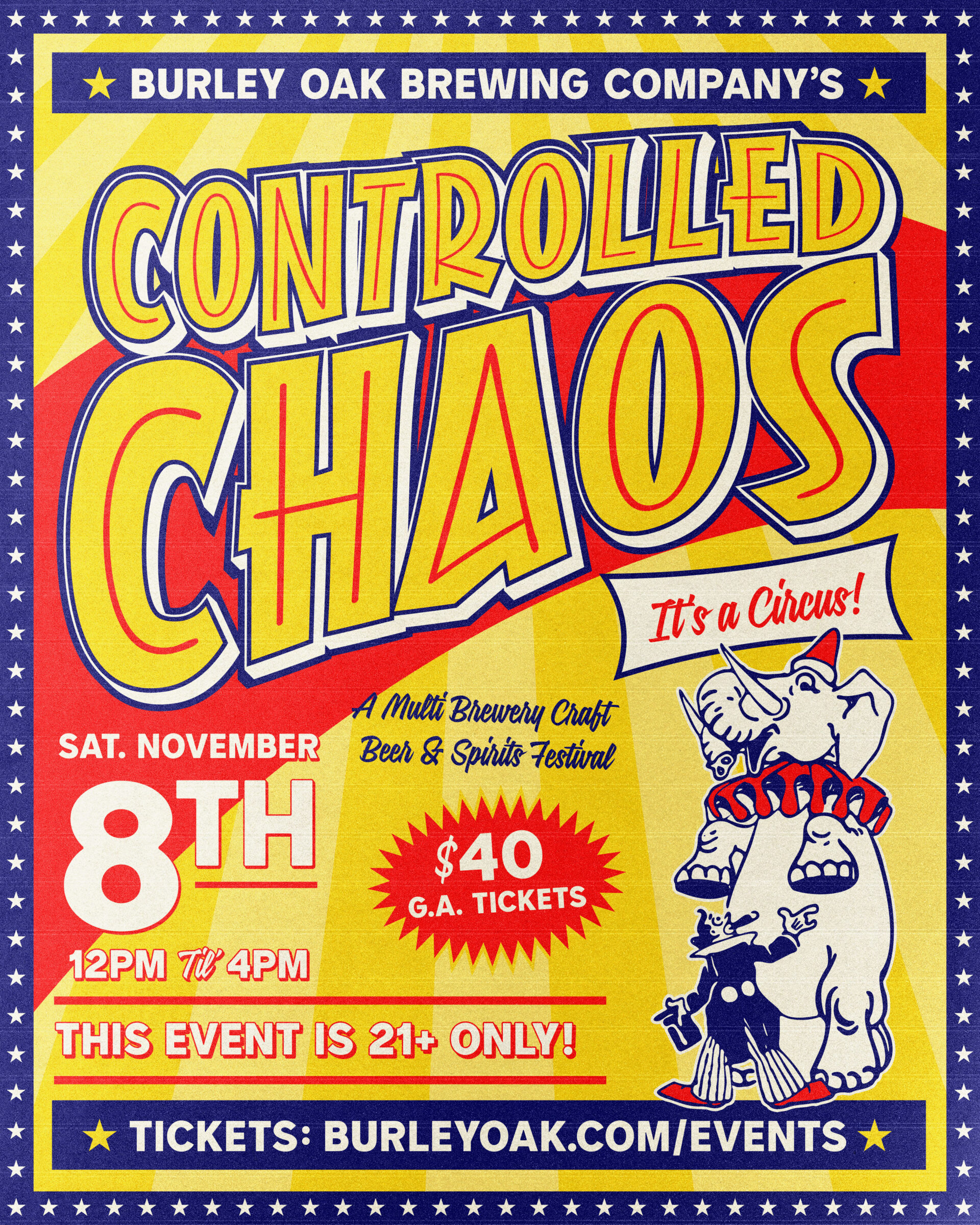 Burley Oak Brewing Controlled Chaos Festival