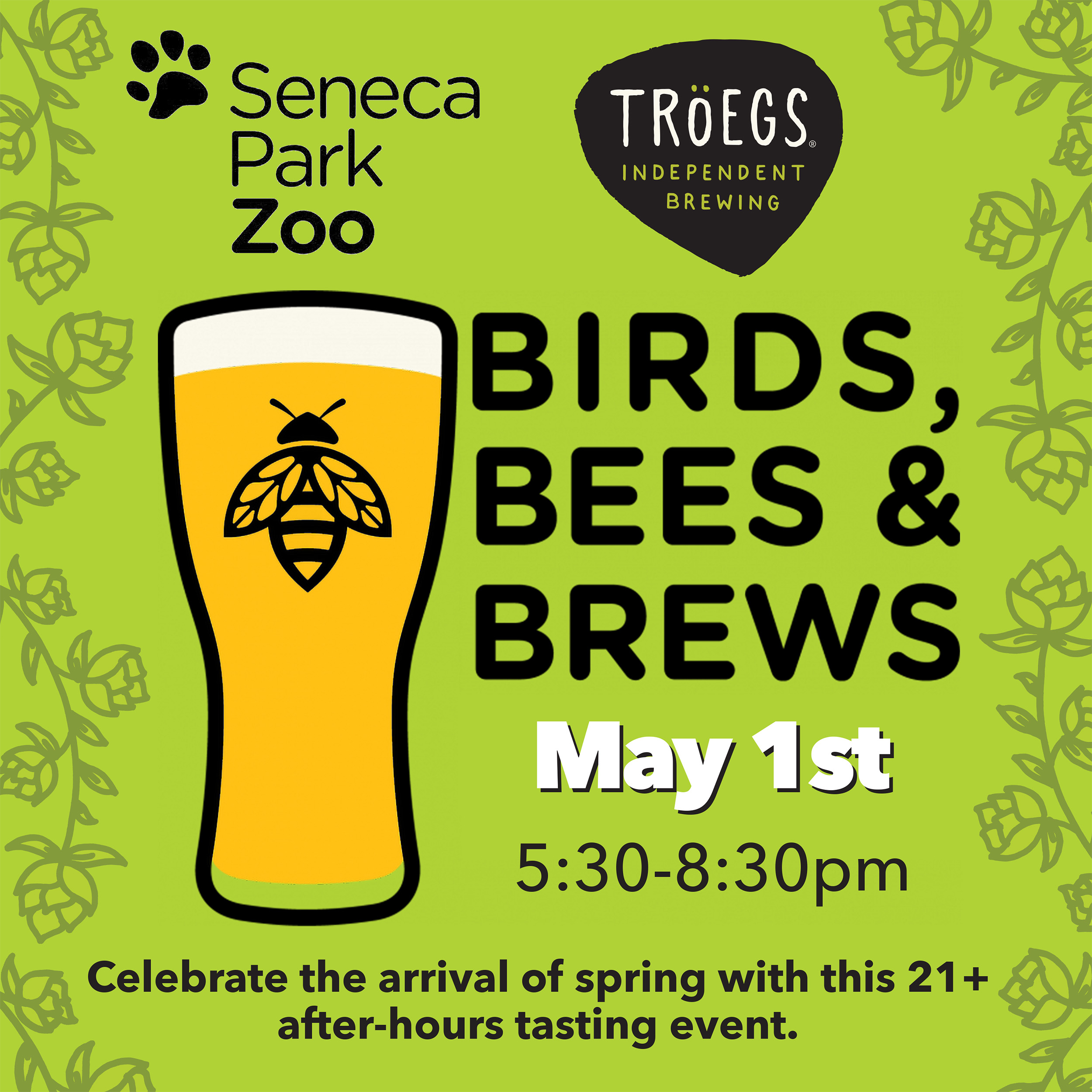 Birds, Bees & Brews @ Seneca Park Zoo
