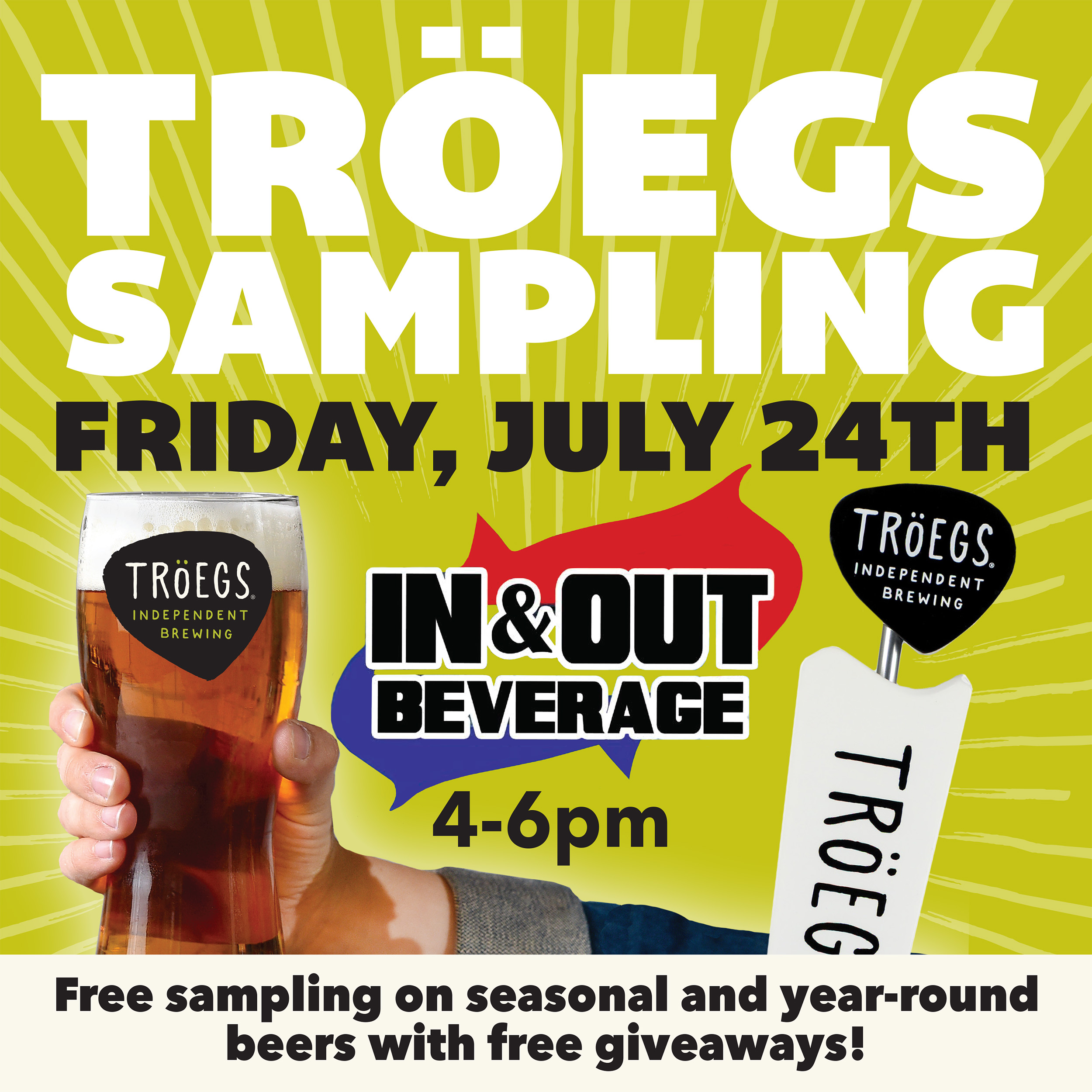 Tröegs Sampling @ In & Out Beverage
