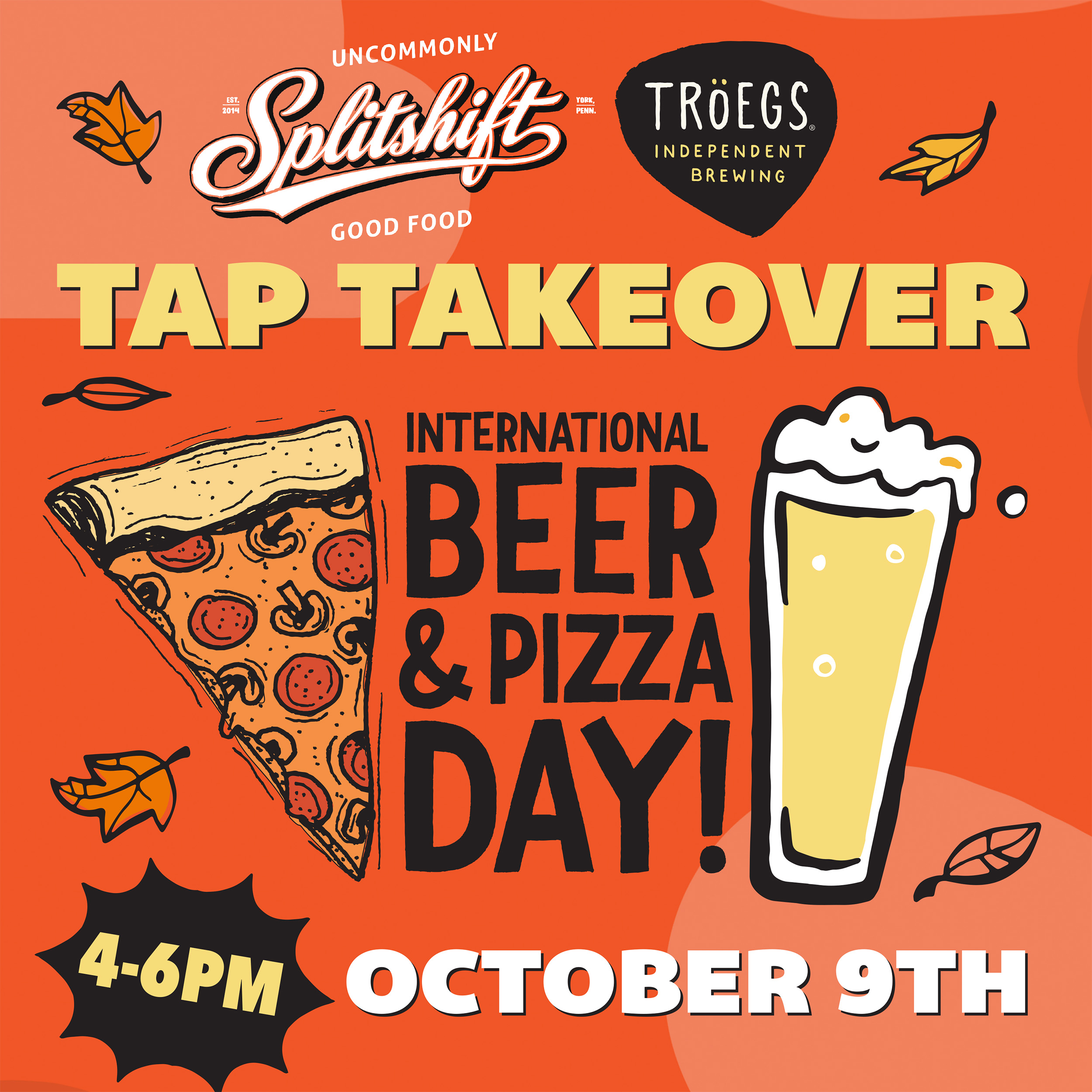 International Beer and Pizza Day @ Splitshift