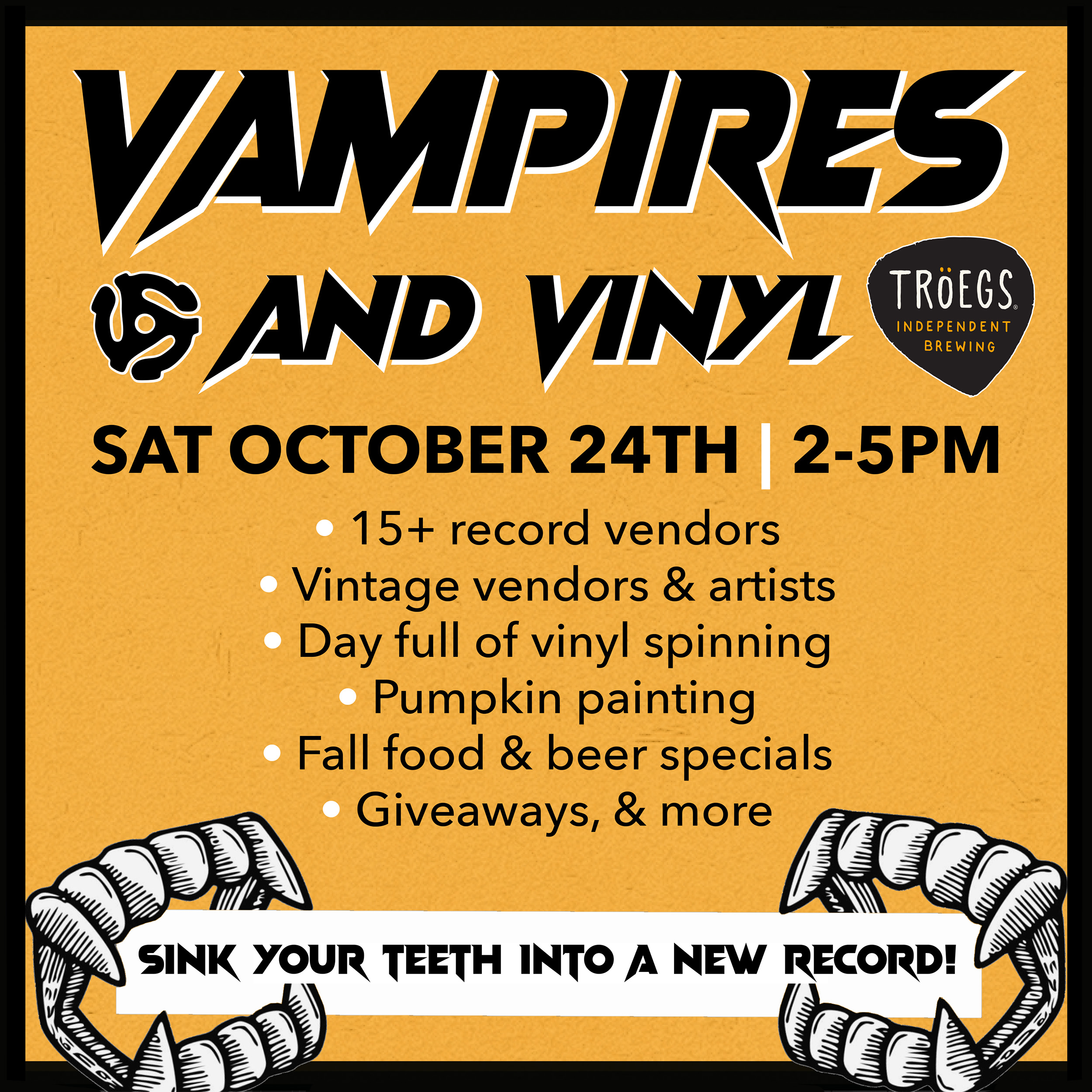 Vampires & Vinyl @ Tröegs Brewery